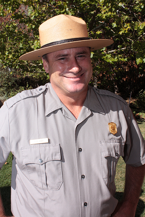 Ranger Tad Shay.  John Muir Historic Site.  Martinez, CA.